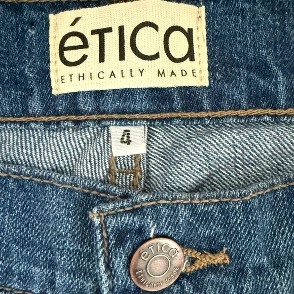 Etica Eco-Friendly Blue Jeans - Picture 2 of 5